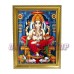 Ganpati Bappa Photo in Wooden Frame